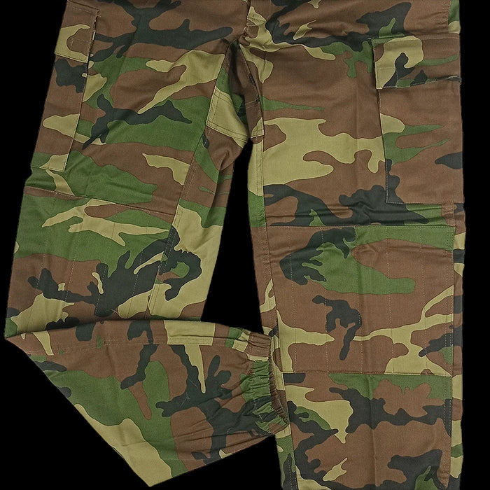 Italian Army Woodland Field Trousers - 0 - Unclassified