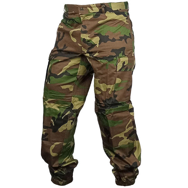 Italian Army Woodland Field Trousers - 0 - Unclassified