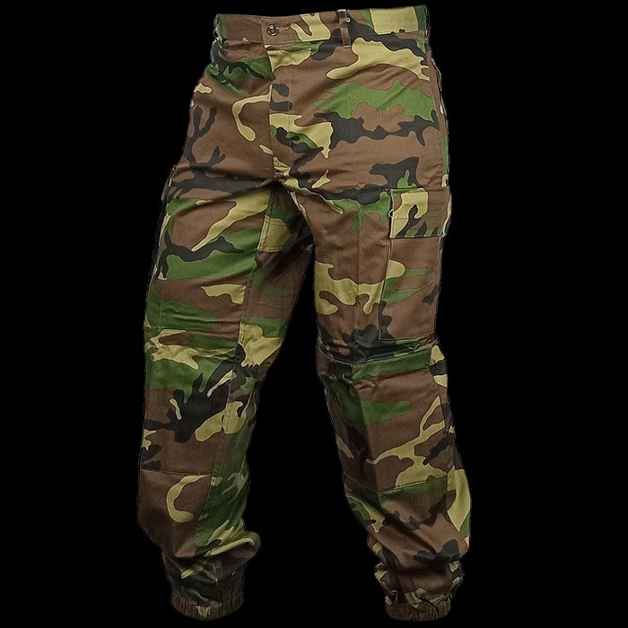 Italian Army Woodland Field Trousers - 0 - Unclassified