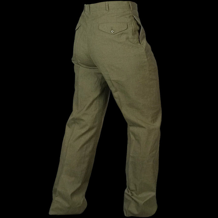 USMC Olive Service Dress Trousers - USMC Surplus - Dress Trousers