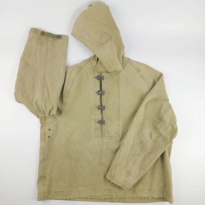 1940's US Navy Foul Weather Parka, Hook Front - US Navy Surplus - Rain Jackets