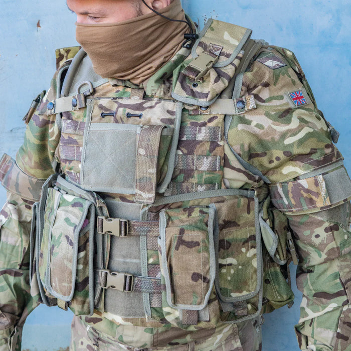 British MTP Osprey MkIV Vest With Pouches - British Army Surplus - Combat Vests & Rigs
