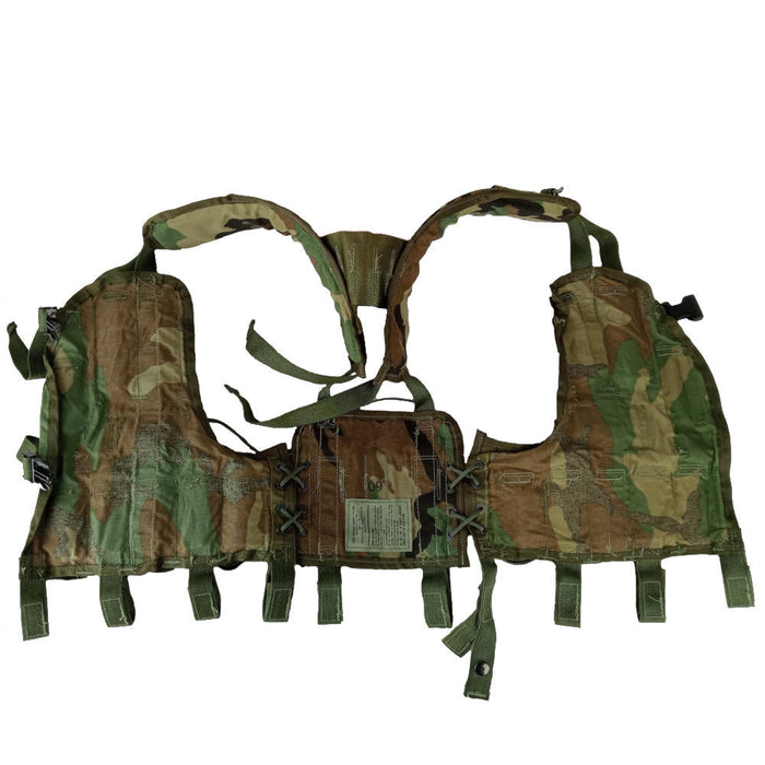 USGI Woodland Grenade Load Bearing Vest - US Army Surplus - Combat Vests