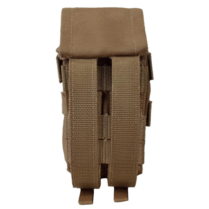 NZ Army Coyote Double Mag Buckled Pouch