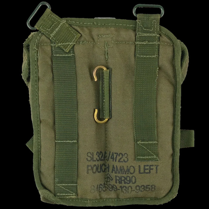 British OD Twin Mag Pouch - British Army Surplus - Magazine Pouches