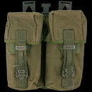 British OD Twin Mag Pouch - British Army Surplus - Magazine Pouches