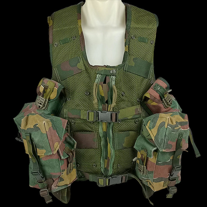 Belgian Jigsaw Tactical Vest - Belgian Army Surplus - Combat Vests & Rigs