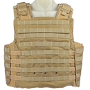 British Aegis Tan Carrier Vest - British Army Surplus - Combat Vests & Rigs