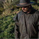 Low Riding Oilskin Coat - Outback Trading - Rain Jackets
