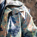 German Flecktarn Rain Jacket - German Army Surplus - Rain Jackets
