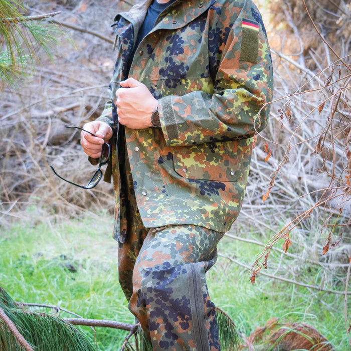 German Flecktarn Waterproof Jacket - Main Image