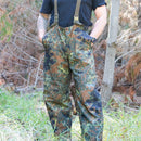 German Army Flecktarn Rain Trousers - German Army Surplus - Rain Trousers