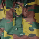 Belgian Jigsaw Camo Wet Weather Jacket - New - Belgian Army Surplus - Rain Jackets