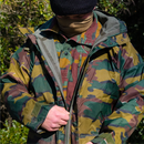 Belgian Jigsaw Camo Wet Weather Jacket - New - Belgian Army Surplus - Rain Jackets