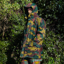 Belgian Jigsaw Camo Wet Weather Jacket - New - Belgian Army Surplus - Rain Jackets