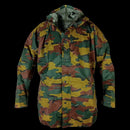Belgian Jigsaw Camo Wet Weather Jacket - New - Belgian Army Surplus - Rain Jackets