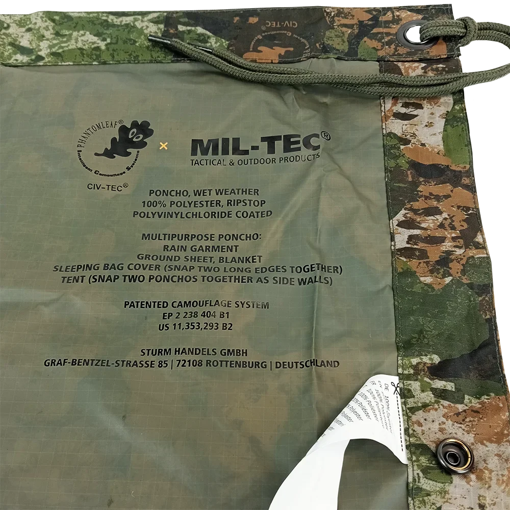 phantomleaf tarp WASP I Z3A Waterproof Poncho Größe (Fahrrad):20 Zoll Bergamont E-Horizon Sport 20 Nicasio 3 Comes with stuff sack