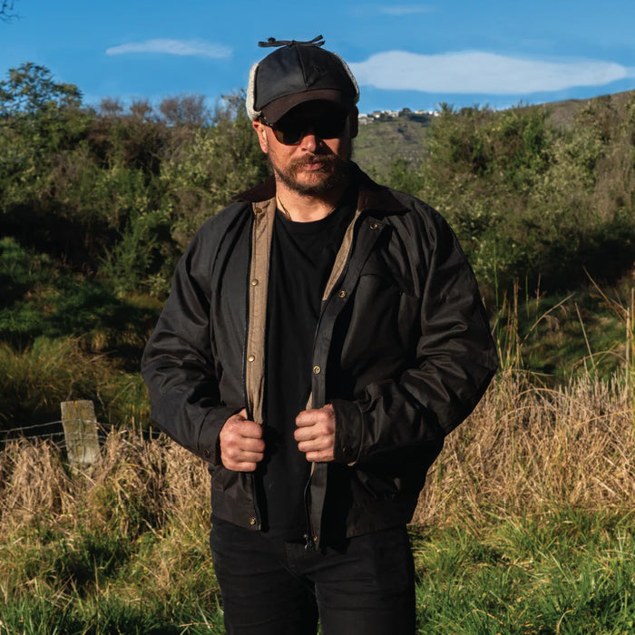 Outback Oilskin McKinley Cap - Outback Trading - Caps