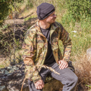 Italian Army Vegetato Softshell Jacket - Italian Army Surplus - Softshell Jacket