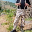 Italian Army Desert Vegetato Wet Weather Trousers - Italian Army Surplus - Rain Trousers
