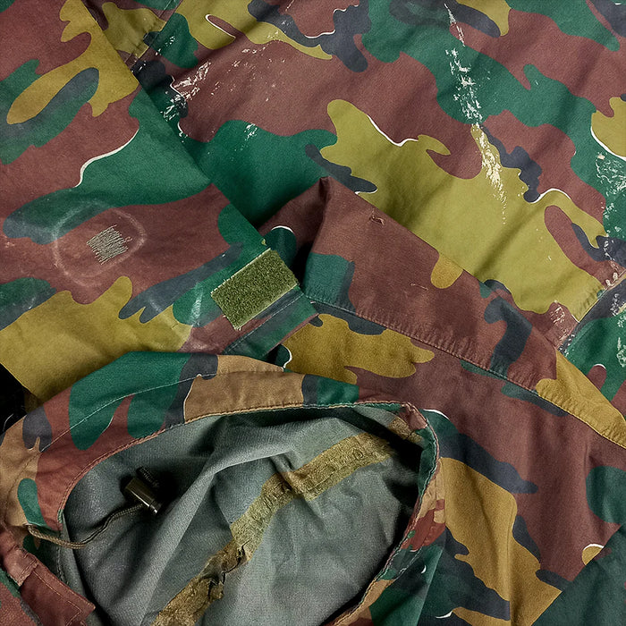 Belgian Jigsaw Camo Wet Weather Jacket - G2 - Belgian Army Surplus - Rain Jackets