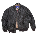 Air Force Airborne Leathers Flight Jacket - 2XLarge - Army & Outdoors - Flight Jackets