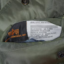 Alpha Industries MA-1 Bomber Jacket — Olive Drab (Made in USA, XL) - Alpha Industries - Flight Jackets