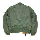 Alpha Industries MA-1 Olive Flight Jacket - Large