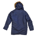 Alpha Industries N-3B Blue Cold Weather Parka - Small - Army & Outdoors - Parkas