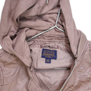 Alpha Industries Pink Women's MA-1 Flight Jacket with Hood - Small - Army & Outdoors - Flight Jackets