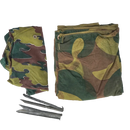 Belgian Army Brushstroke Camo Shelter Half, Item 2 - Belgian Army Surplus - Tents & Bashas