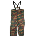 Belgian Jigsaw Camo Wet Weather Trousers - Belgian Army Surplus - Rain Trousers