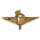 Belgian Paratrooper Commando Gold Badge - Belgian Army Surplus - Flags, Badges & Insignia