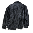 Black Leather Rough Stitch Jacket - 2XLarge - Army & Outdoors - Field Jackets