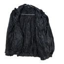 Black Leather Rough Stitch Jacket - 2XLarge - Army & Outdoors - Field Jackets