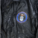 Black Leather Rough Stitch Jacket - 2XLarge - Army & Outdoors - Field Jackets