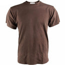 British Army Brown PT T-Shirt - Value Grade - British Army Surplus - Plain & Print T-Shirts