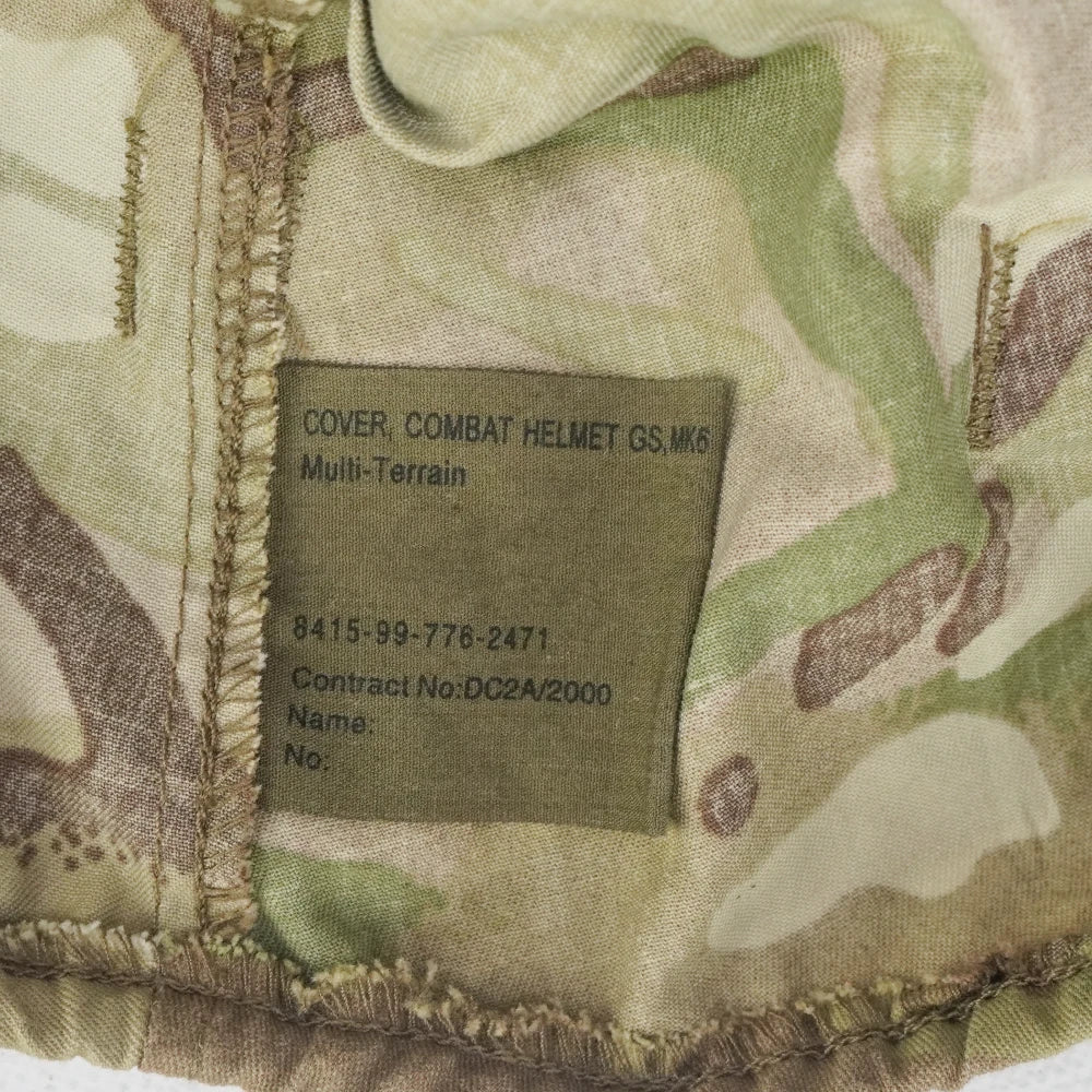 British MTP MK6 Helmet Cover w/ Scrim