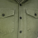 British Olive Cotton Short Sleeve Shirt - British Army Surplus - Service Shirts