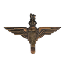 British WWII Parachute Regiment Cap Badge, Item 3