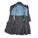 Bulgarian Dark Grey Wool Overcoat - Small - Bulgarian Army Surplus - Great Coats