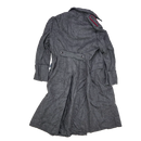 Bulgarian Dark Grey Wool Overcoat - Small, Item 2