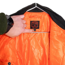 Burk's Bay Black MA-1 Flight Jacket - Large