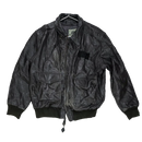 Burk's Bay Leather Bomber Jacket - Large - Army & Outdoors - Flight Jackets