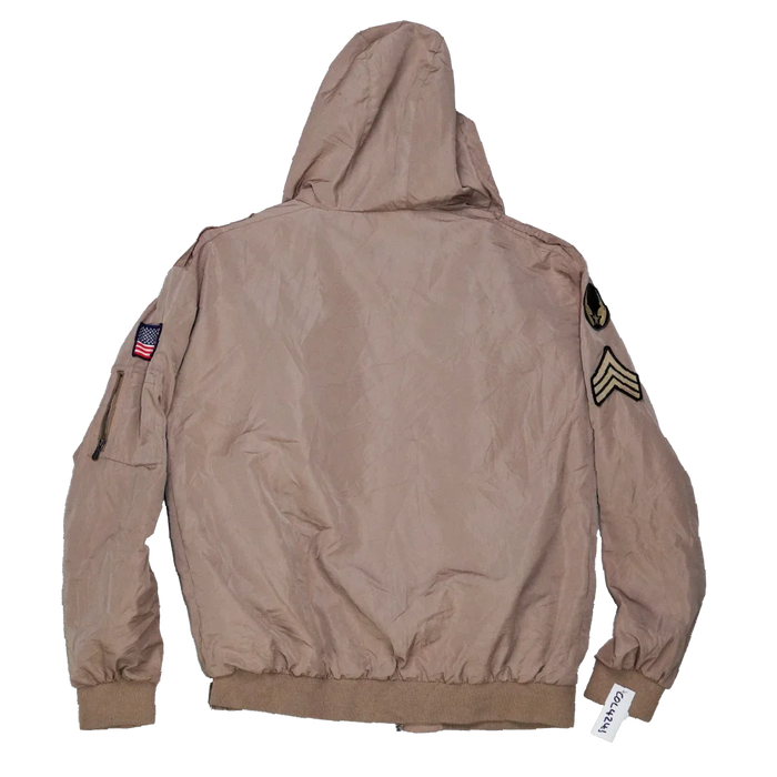 CSG Military Style Jacket with Patches - Large