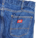 Dickies Blue Jeans - 36x32, Large - Army & Outdoors - Work Trousers