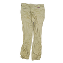 Dickies Women's Khaki Curvy Fit Trousers - Size 14, Medium