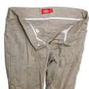 Dickies Women's Khaki Jeans - Size 7, Small - Army & Outdoors - Jeans