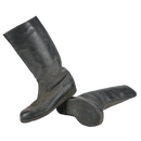 East German Officer Leather Jackboots - 6.5 UK - East German Army Surplus - Boots