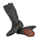 East German Officer Leather Jackboots - 8 UK - East German Army Surplus - Boots